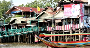 Getting Around Bangkok by river boat