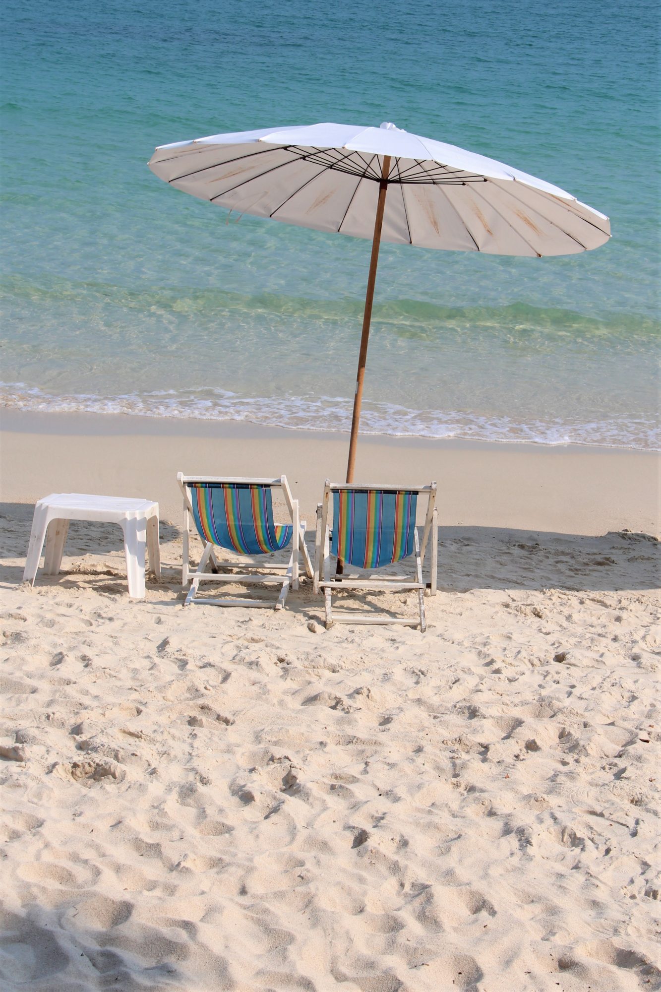 Sun chairs of Ko Samet, Thailand Sun chairs of Ko Samet, Thailand