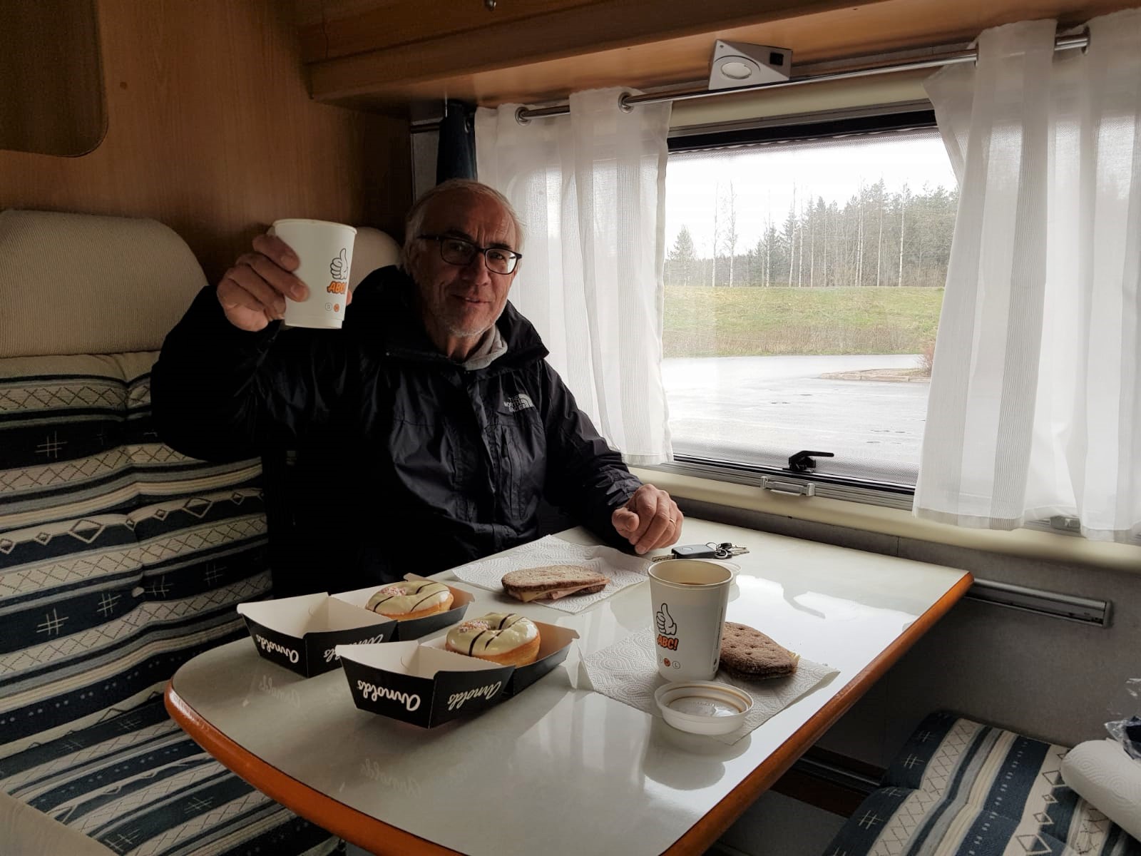 Cheers! We just bought a motorhome. Cheers! We just bought a motorhome.