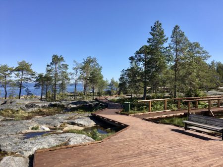 Fäboda boardwalk, Ostrobothnia, Finland