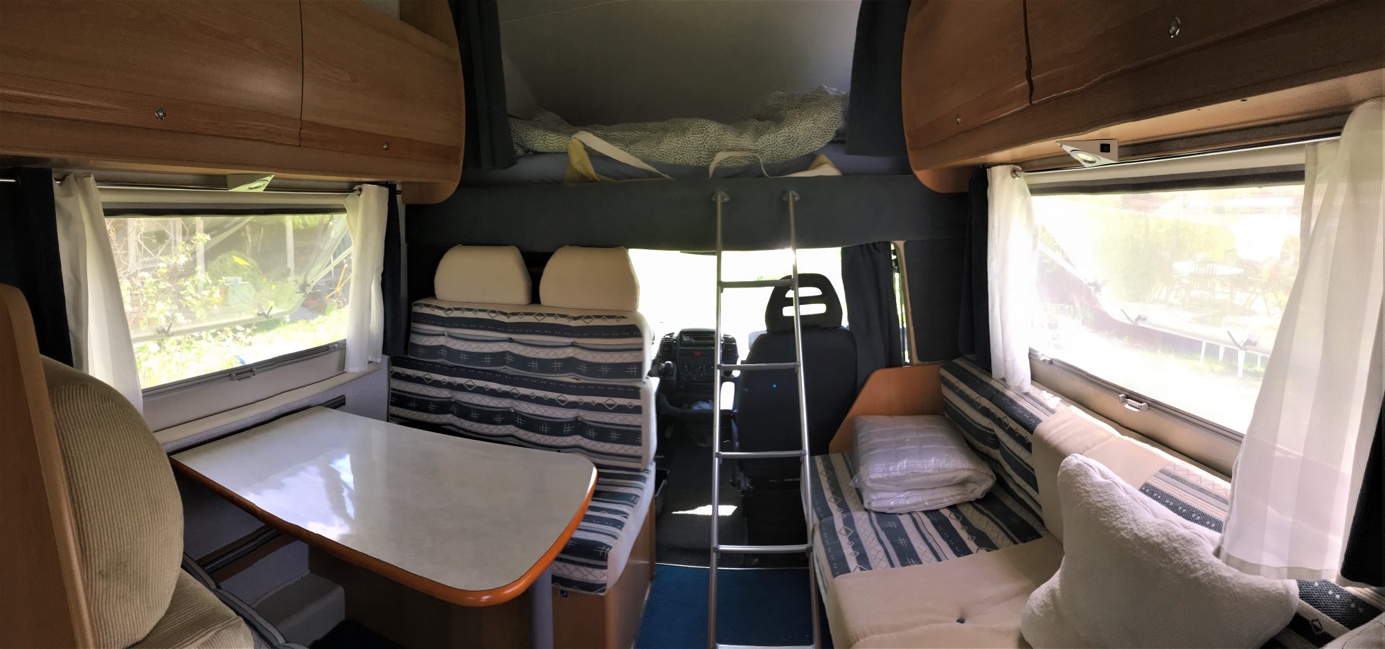 Our motorhome, the interior Our motorhome, the interior