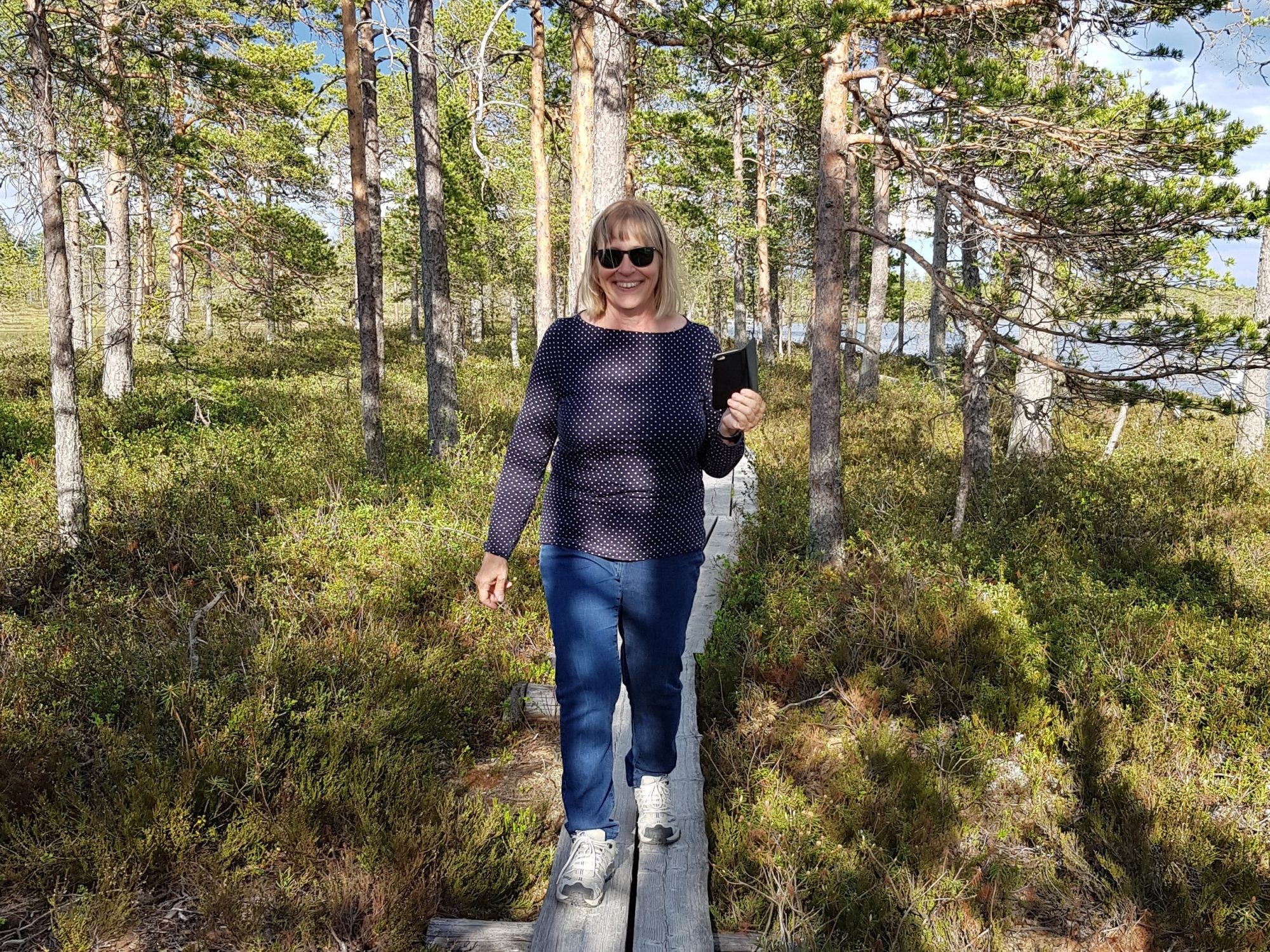 Hiking in Kauhaneva-Pohjankangas National Park, Finland Ostrobothnia road trip: Kauhaneva-Pohjankangas National Park