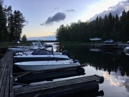Staying overnight at Öjabryggan, Ostrobothnia