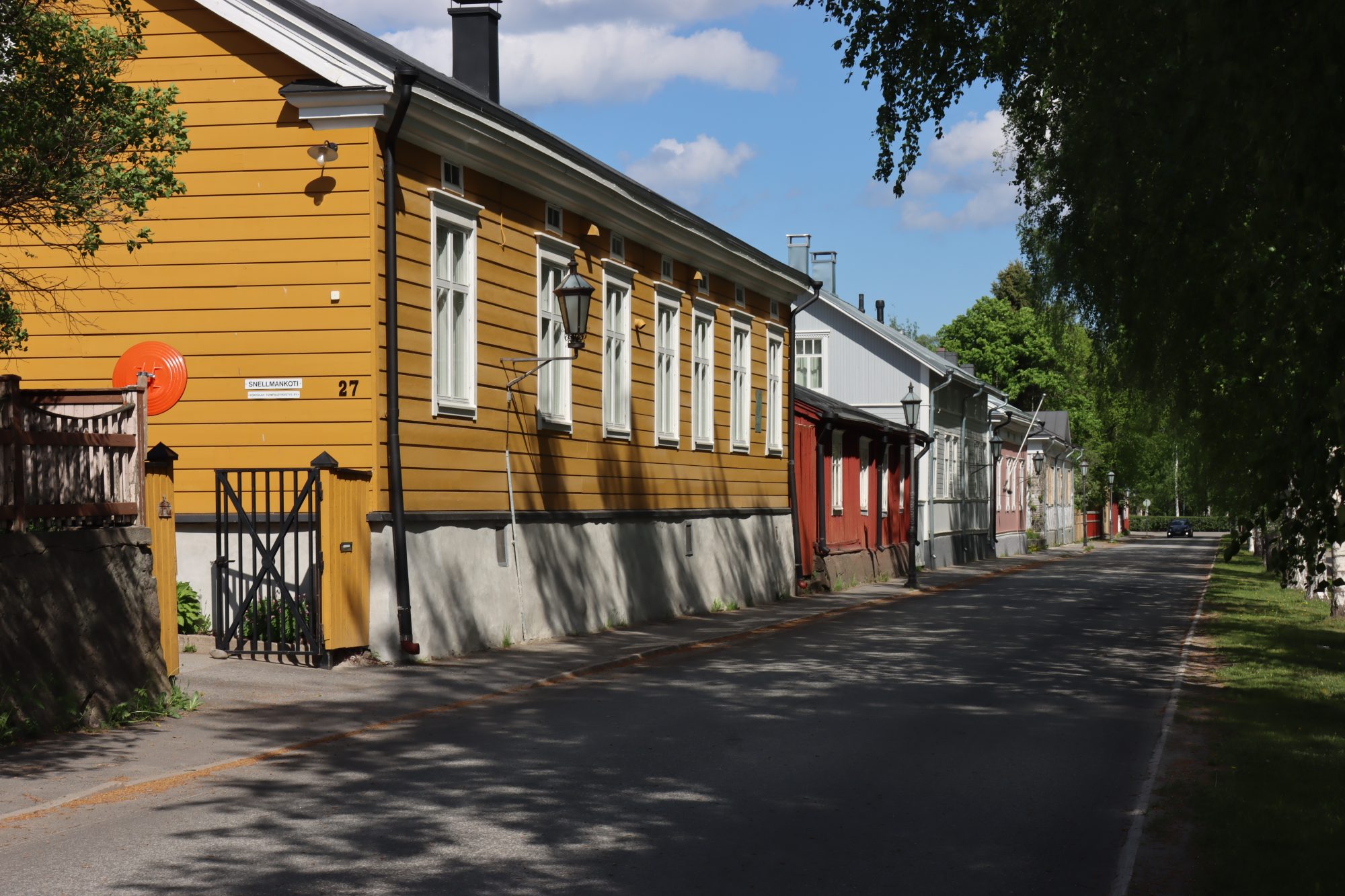 Ostrobothnia road trip: Neristan, Kokkola Typical houses of Neristan, Kokkkola
