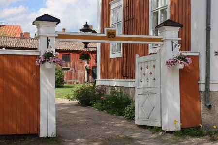 Typical house gate of Neristan, Kokkkola
