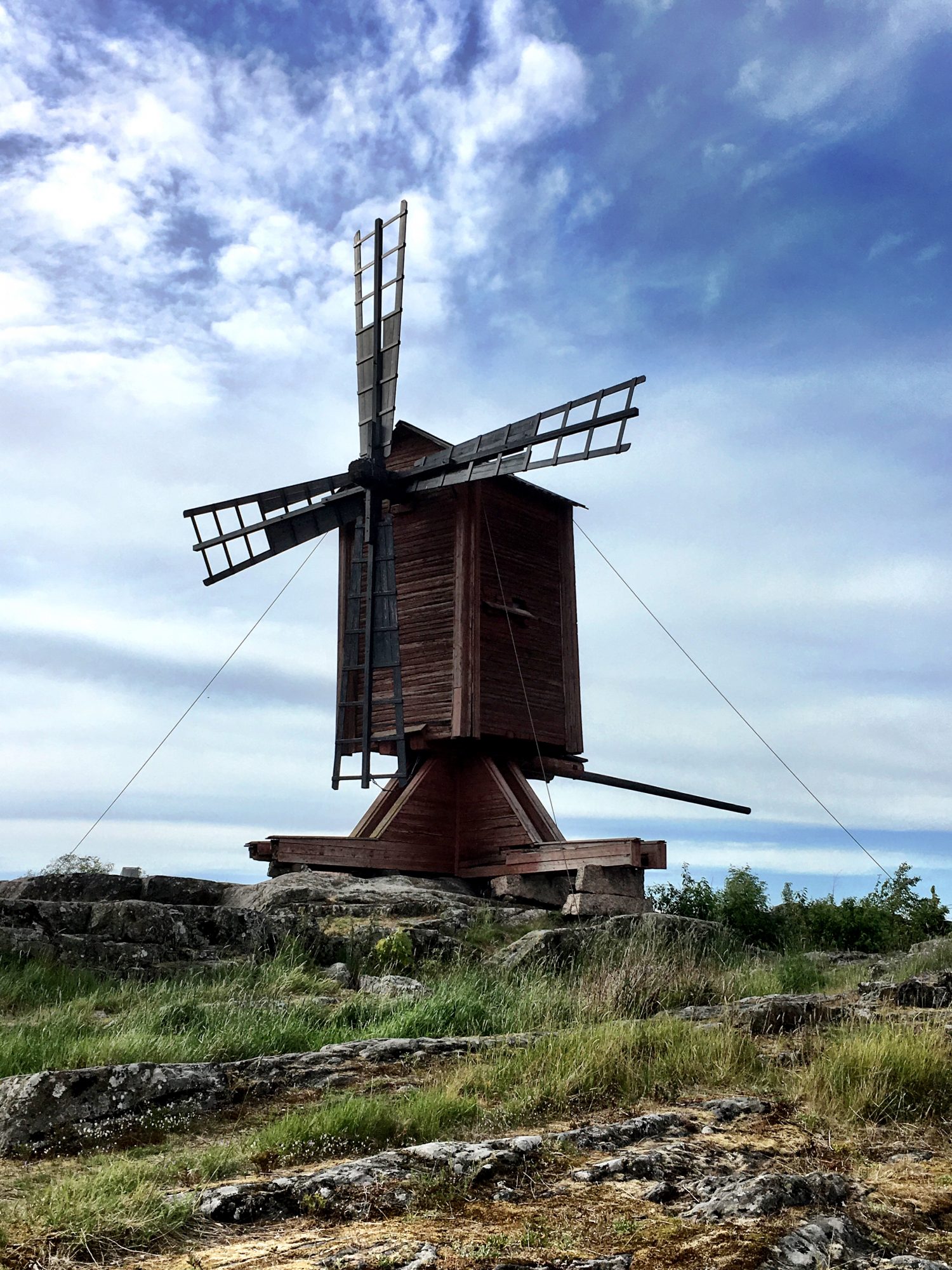 Windmill in Kristinestad, Ostrobothnia Windmill in Kristinestad, Ostrobothnia road trip