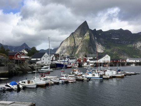 Hamnøy fishing village, Norwegian Scenic Route in Lofoten