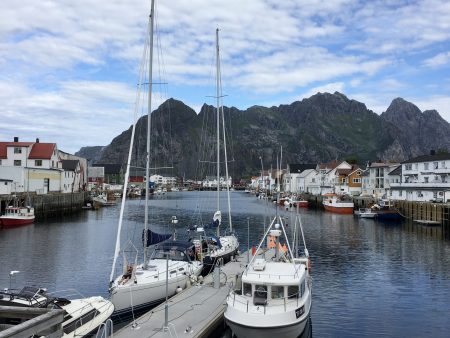 Henningsvær fishing village, Lofoten Islands