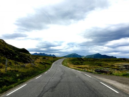 Spectacular drive through Lofoten