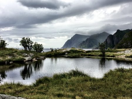 The Norwegian Scenic Route in Lofoten: south of Å