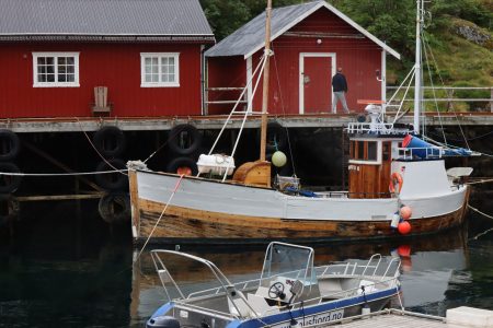 Nusfjord fishing boat, Lofoten