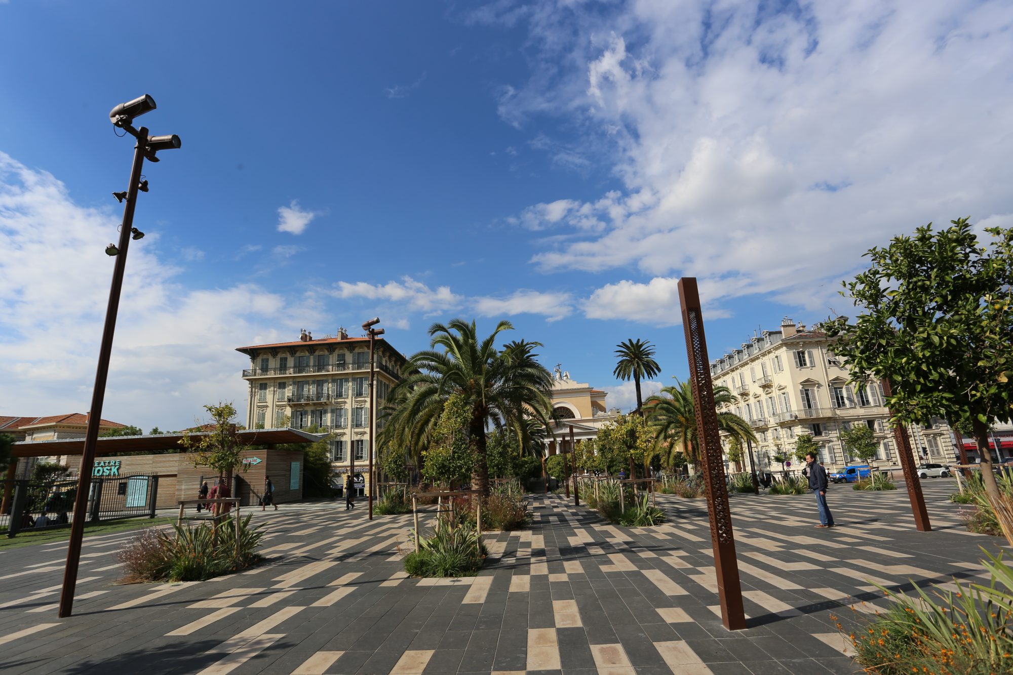 Central Nice, France A square in Central Nice, France