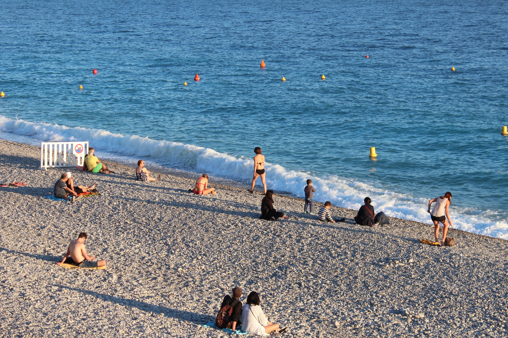 What to see in Nice in one day: the beach Nice in one day: relaxing on the beach