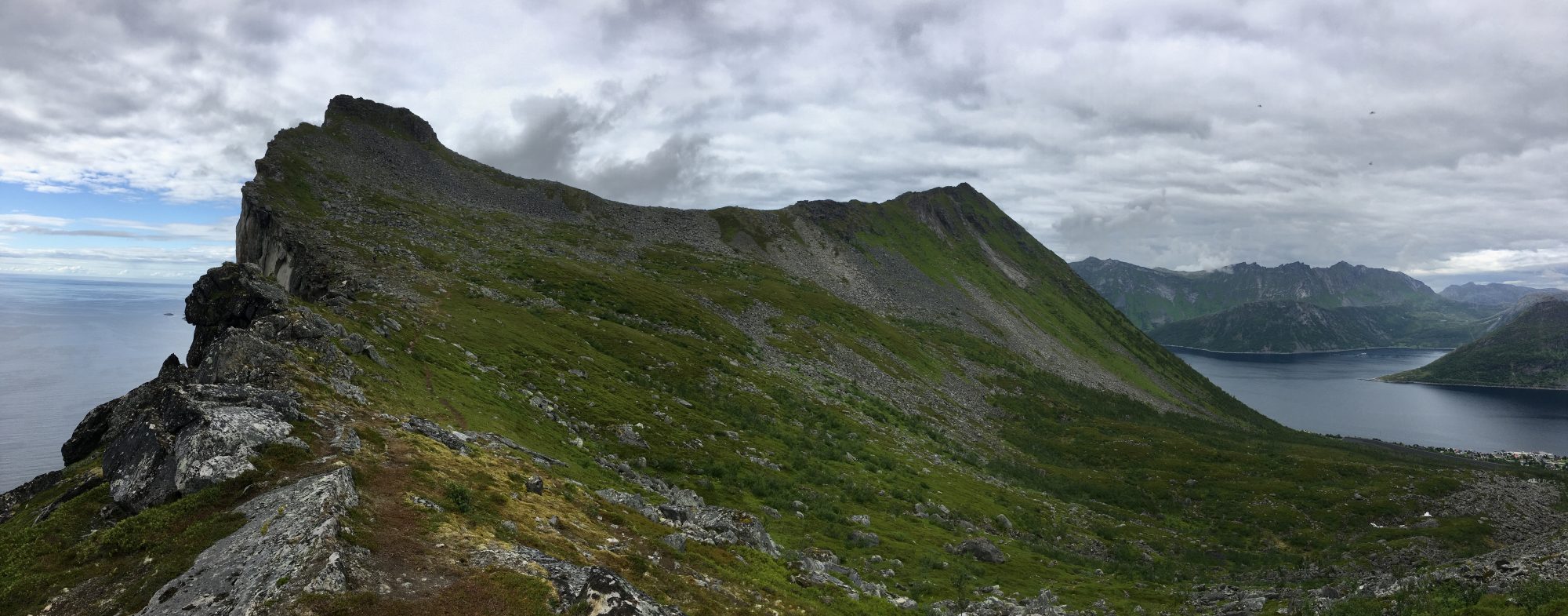 Hesten seen from Segla Hesten seen from Segla
