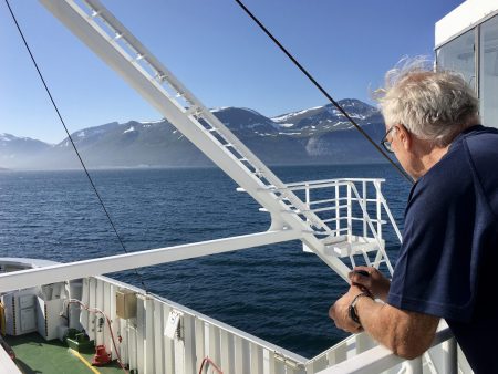 Norway by motorhome: on the Svensby-Breikveidet ferry