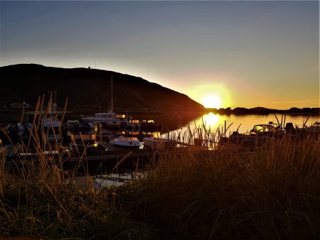 Norway by motorhome: Sommaroy midnight sun