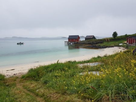 Sommaroya ocean shore, Norway
