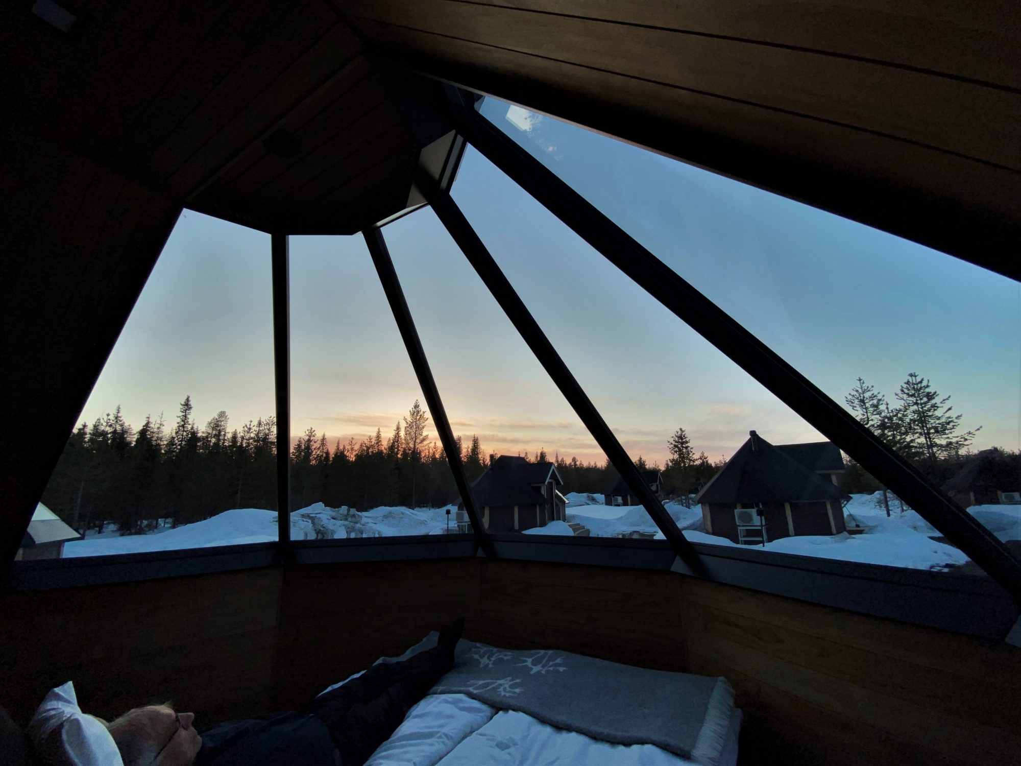Waiting for the Auroras, Northern Lights Village Levi