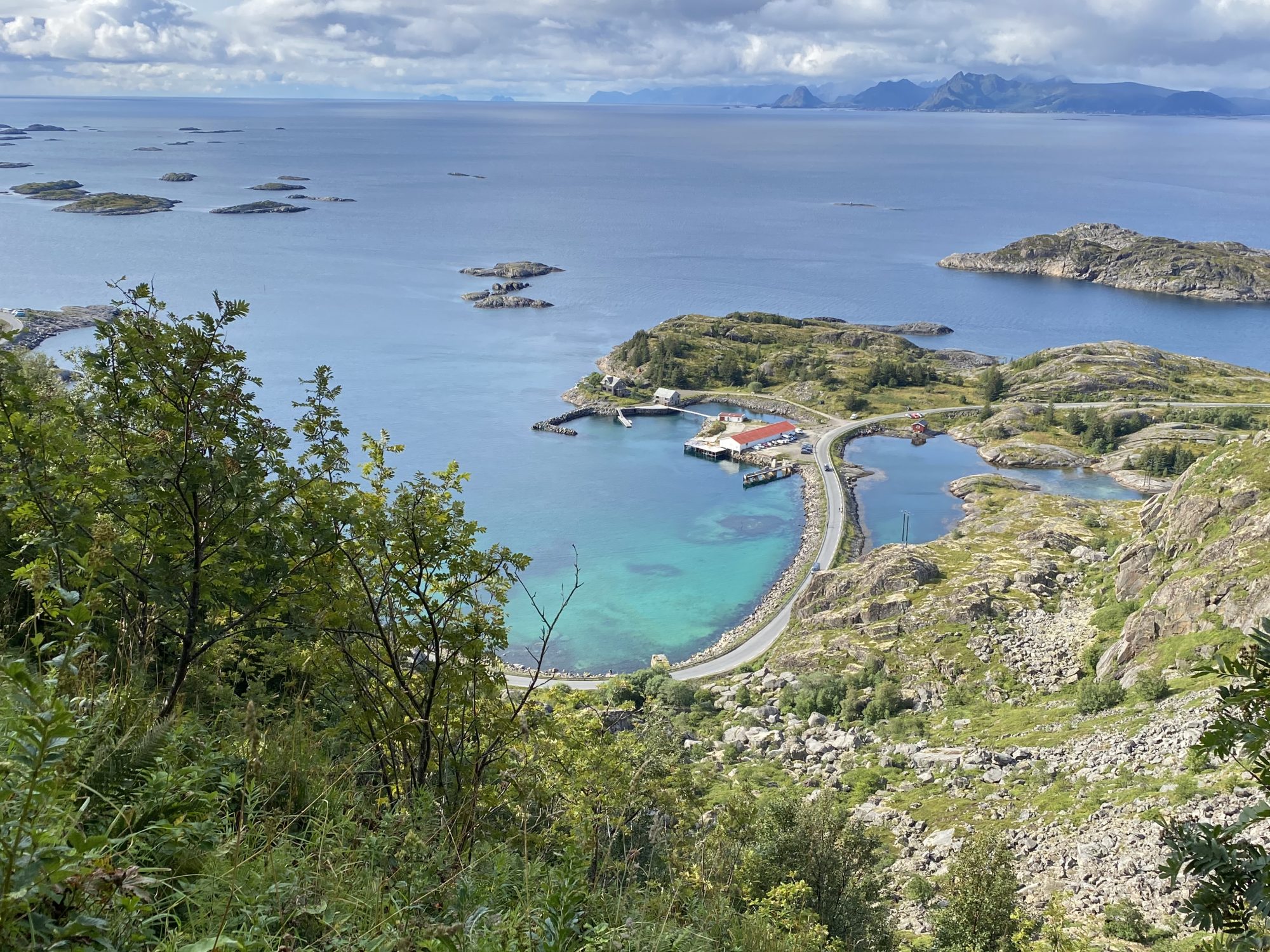 View from the hike to Festvågtinden and Heia
