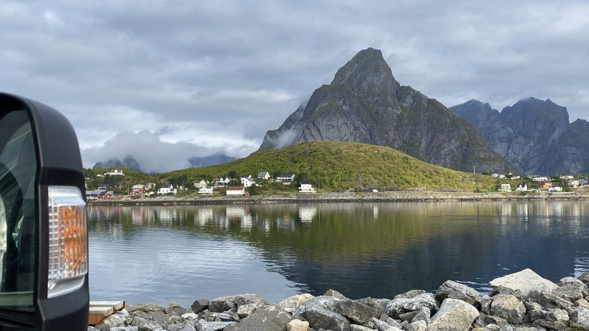 In the south of Lofoten: campervanning in Reine harbor