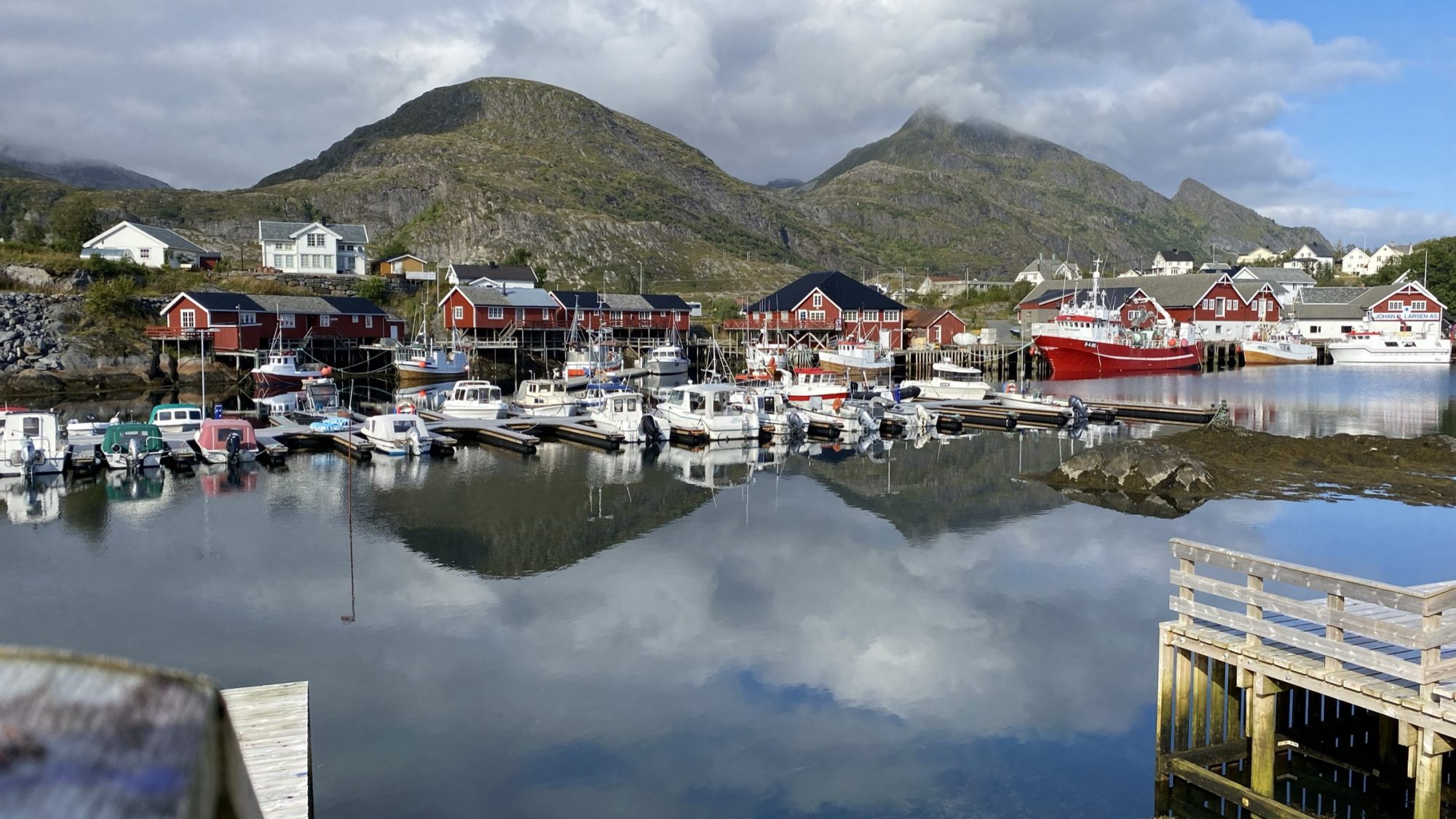 Sorvågen the south of Lofoten