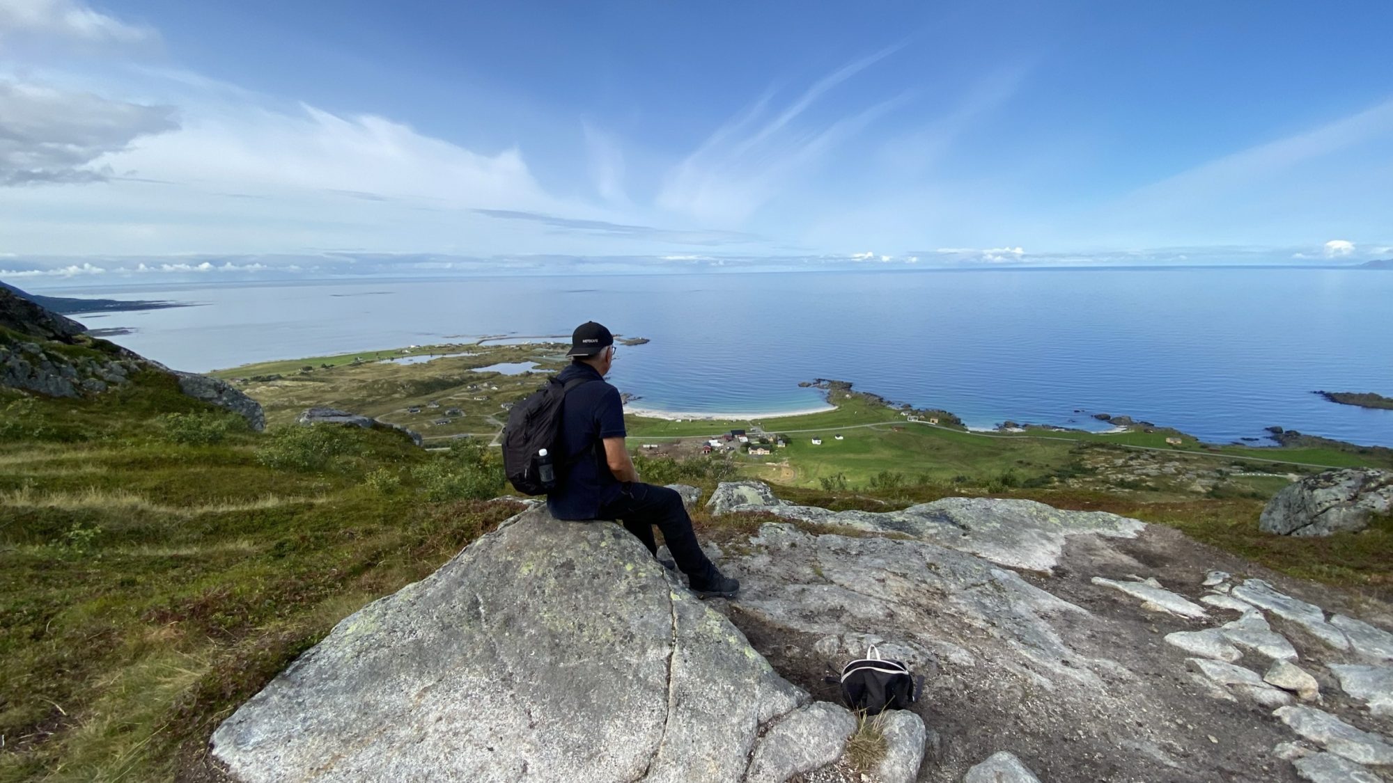 Lofoten hikes: the summit of Hoven, Gimsoya