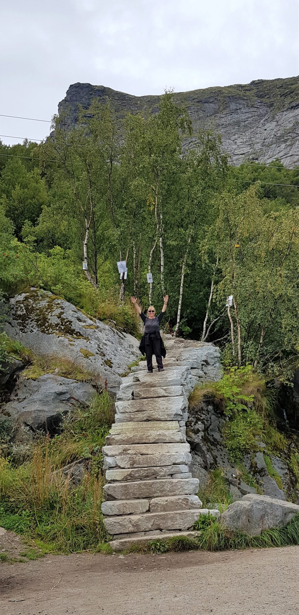Lofoten hikes: we did the Sherpa steps!
