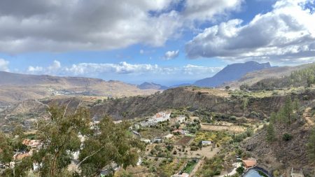 View from San Bartolome de Tirajana