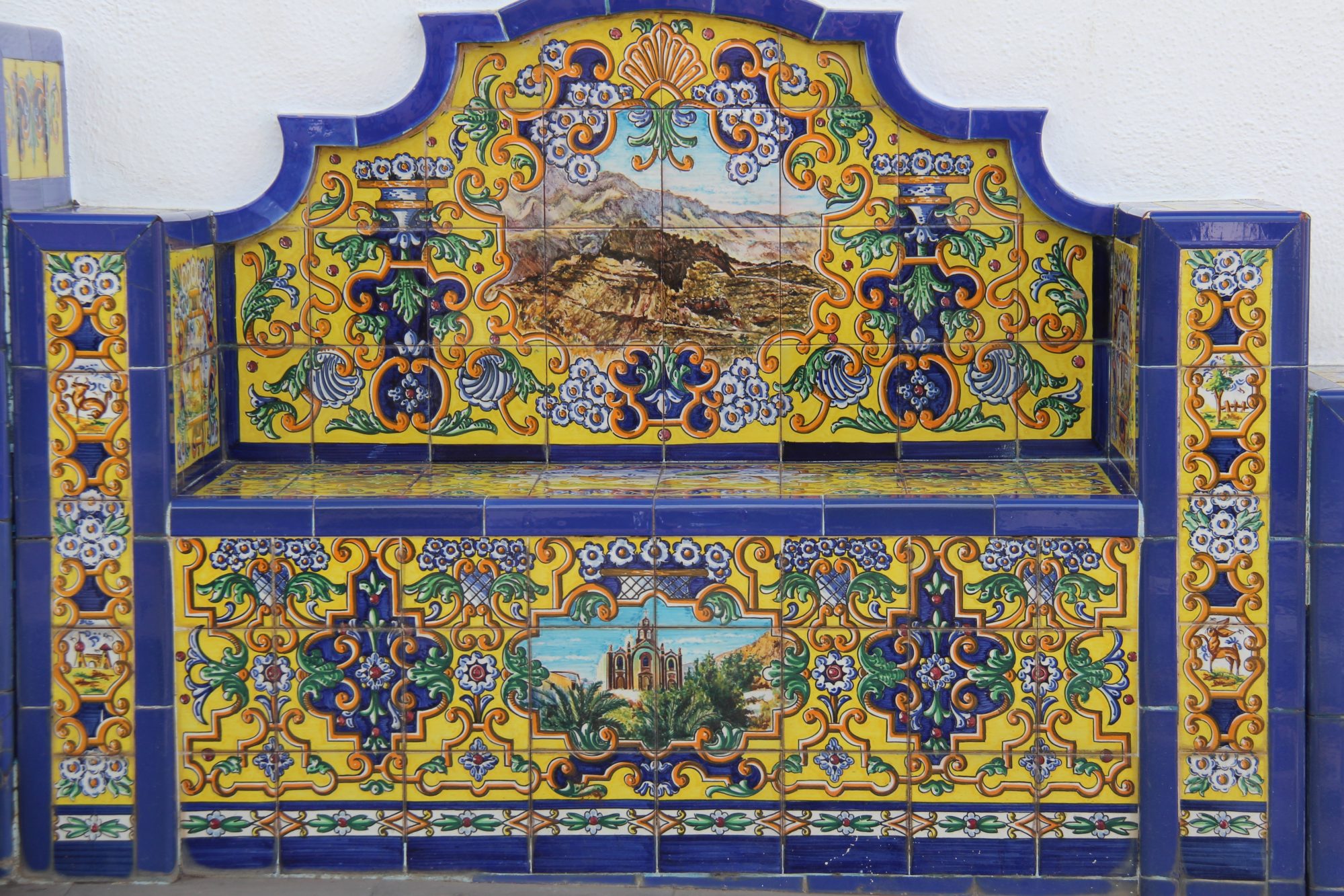 Fantastic Firgas tilework Firgas tiles in Gran Canaria's scenic north