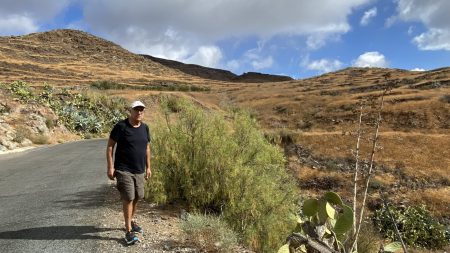 Gran Canaria mountains, south: hiking from La Sorrueda to Fortaleza de Ansite