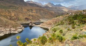 La Sorrueda artificial lake, Santa Lucia de Tirajana