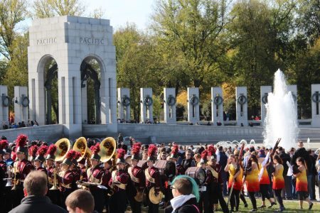 National Mall walking itinerary, Veterans Day ceremonies