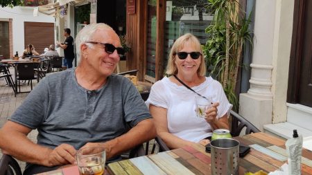 Cold drinks in Marbella old town