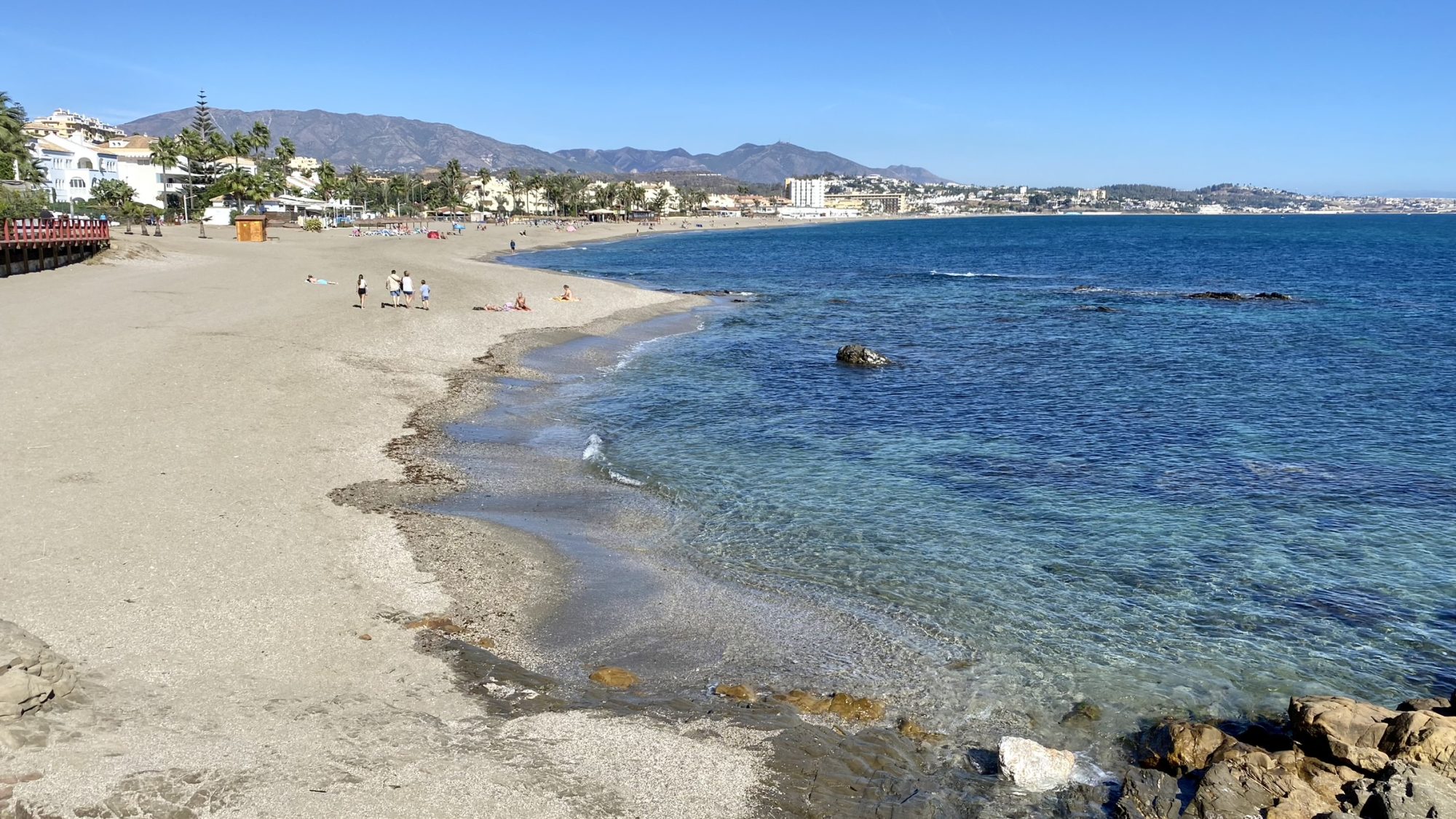 El Bombo Beach, Senda Litoral, Mijas El Bombo Beach, Senda Litoral, Mijas