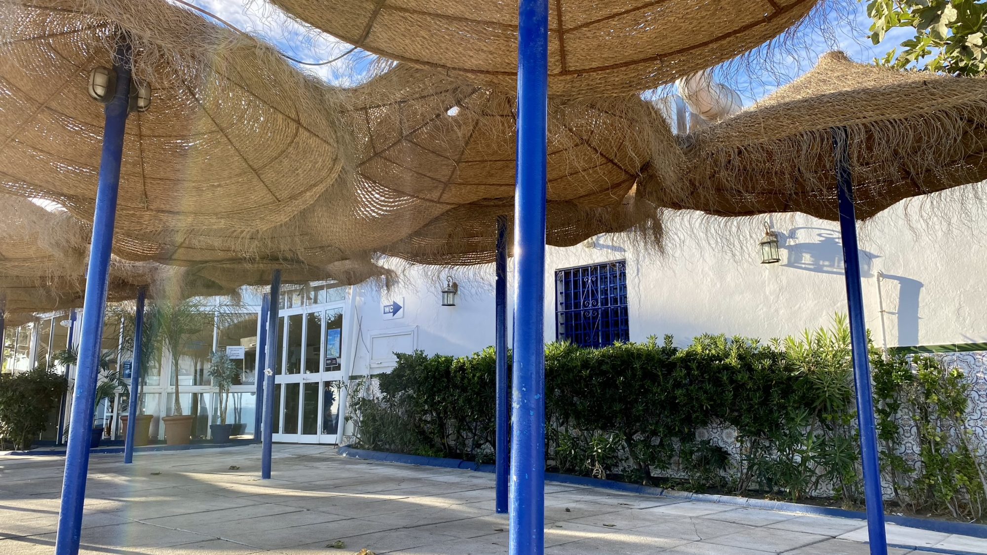 Sun shades in La Cala de Mijas Sun shades in La Cala de Mijas