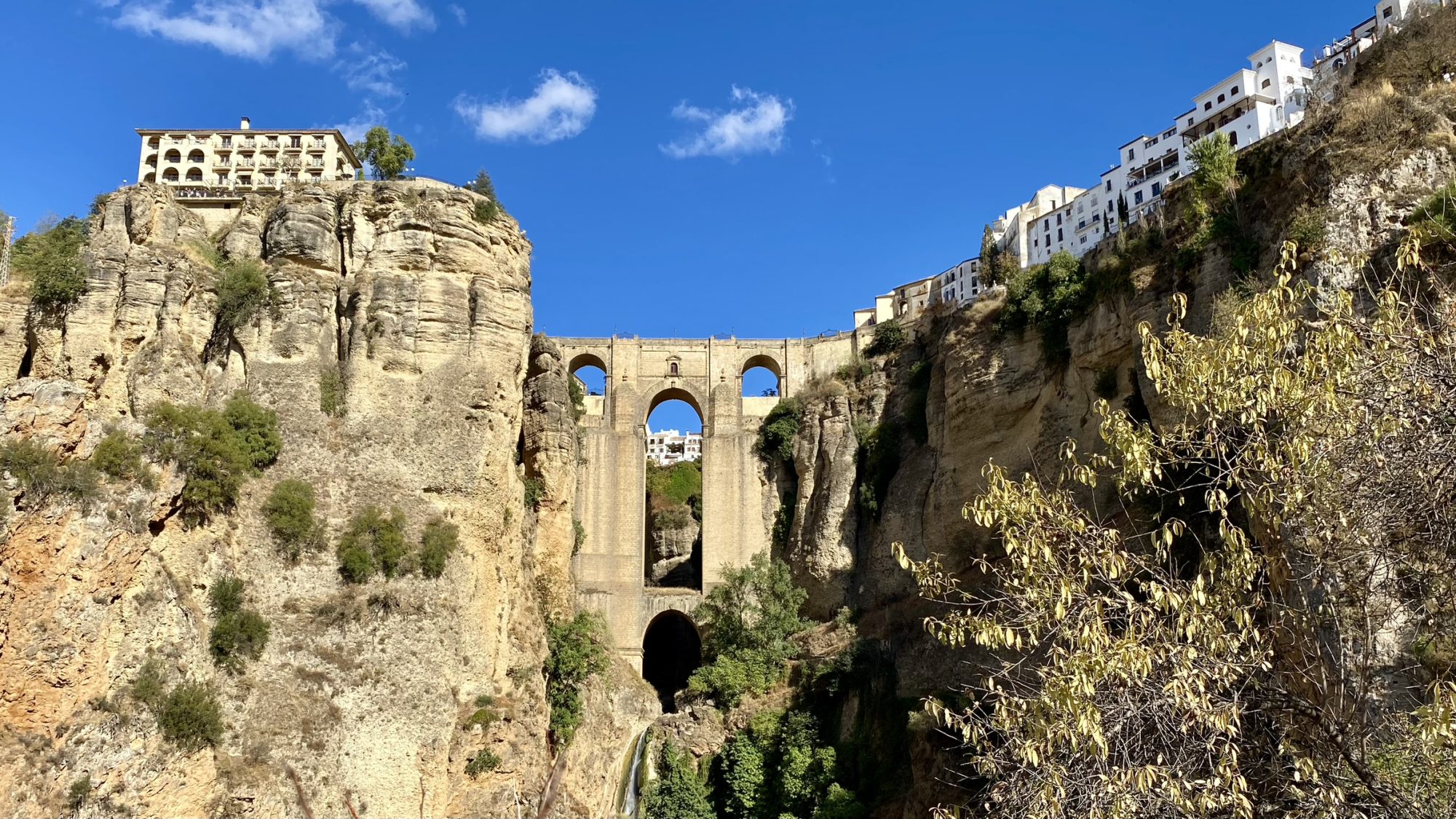 The Puente Nuevo, new bridge of Ronda The Puente Nuevo, new bridge of Ronda