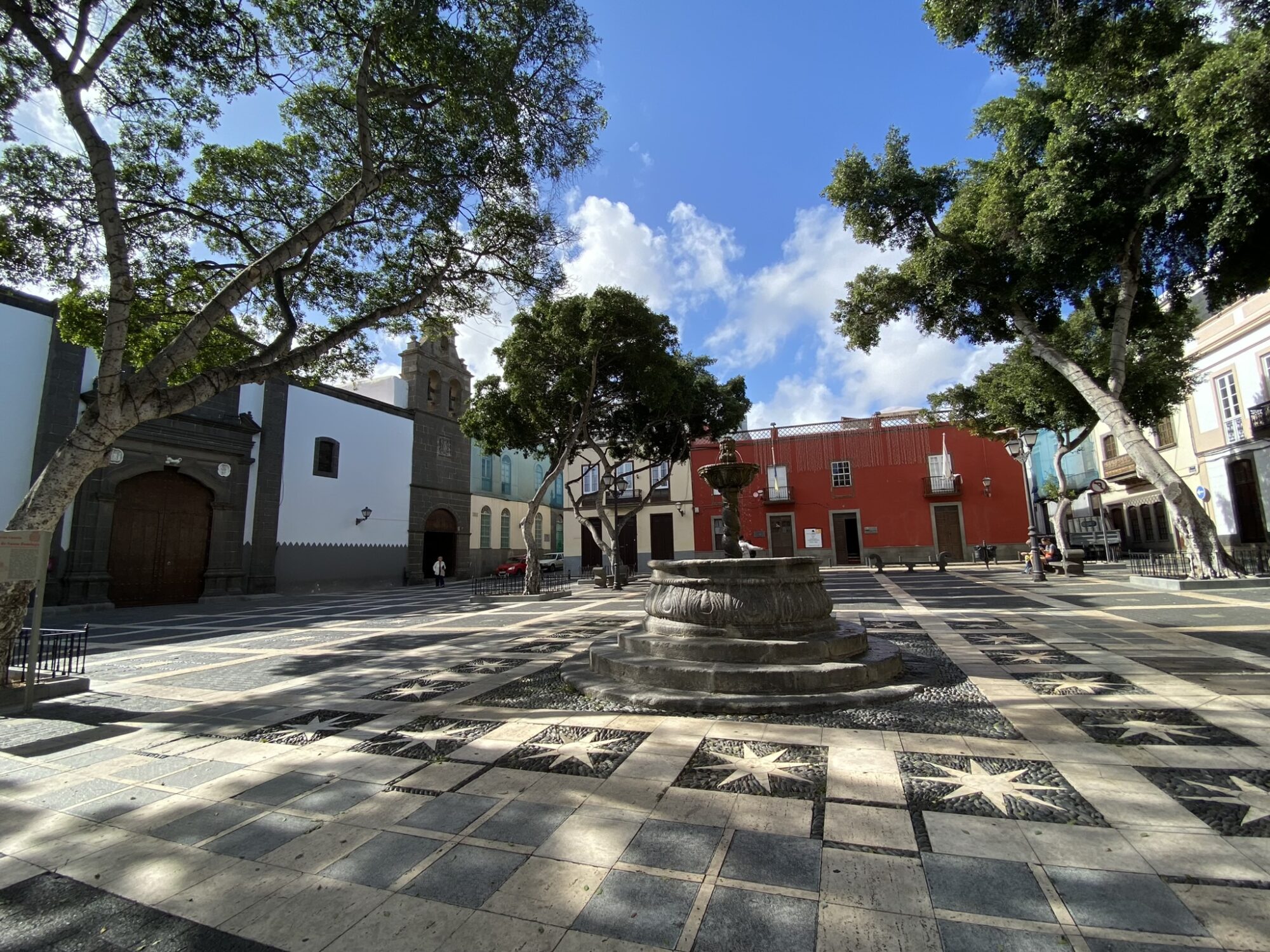 Plaza de Santo Domingo, Las Palmas old town Plaza de Santo Domingo, Las Palmas old town